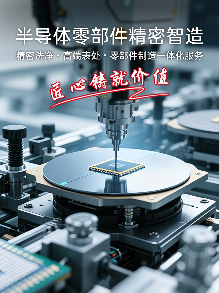 半导体零部件精密智造 首页广告精密洗净 零部件制造 一体化服务