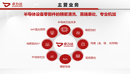 半导体零部件高端表处解决方案｜卓力达先进半导体
