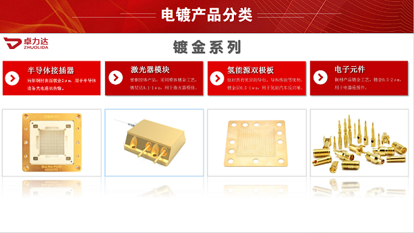 镀金产品