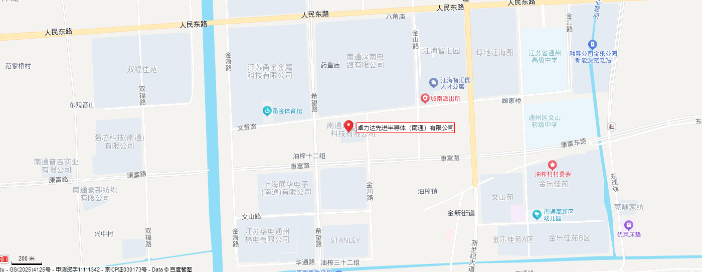卓力达地图